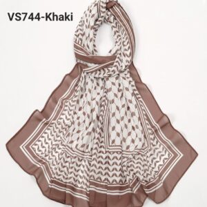 Palestine Hijab-VS744 Khaki color
