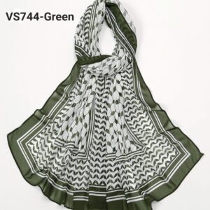 Palestine Hijab-VS744 Green color
