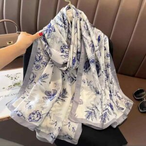 Luxurious Soft Crepe hijab (code-KG17)