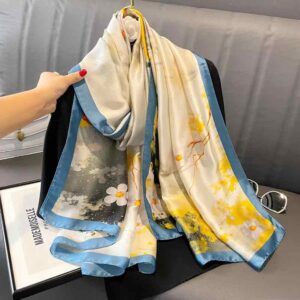 Premium Quality Soft Crepe hijab (code-GJ34)